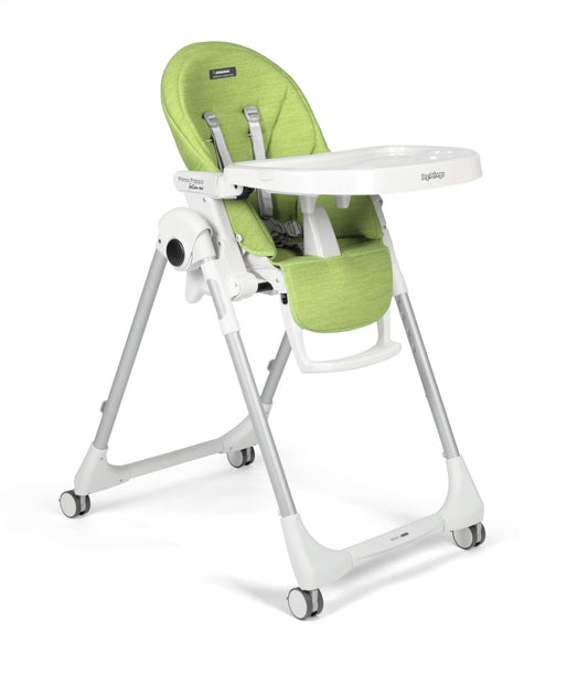 Seggiolone pappa Peg Perego Prima Pappa Follow me - ecopelle - Ricondizionato