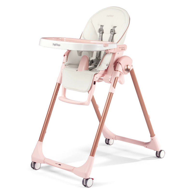 Seggiolone pappa Peg Perego Prima Pappa Follow me - ecopelle - Ricondizionato
