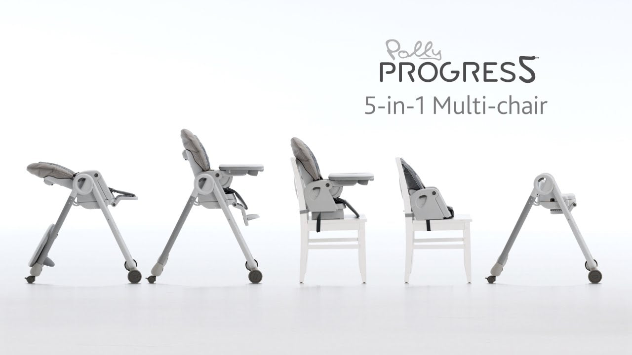 Seggiolone pappa Chicco Polly Progress5in1 Multi Chair - Ricondizionato