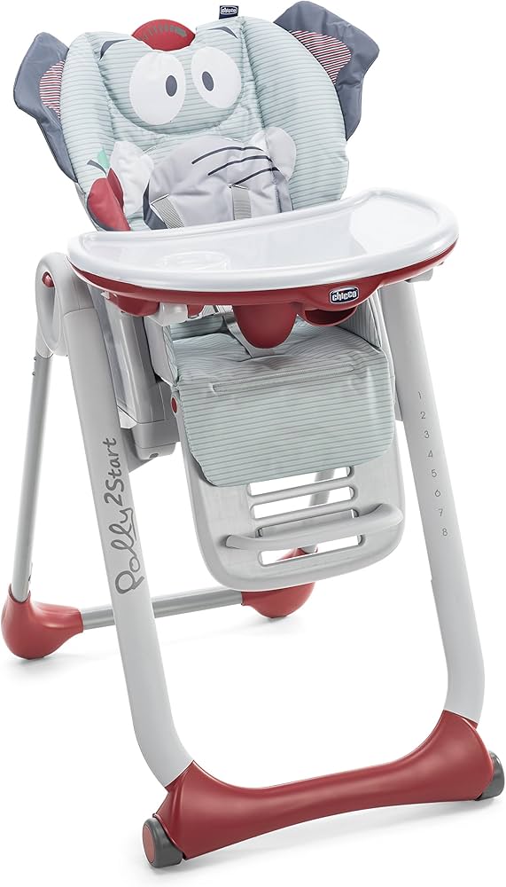 Seggiolone pappa Chicco Polly start 2 - Ricondizionato -