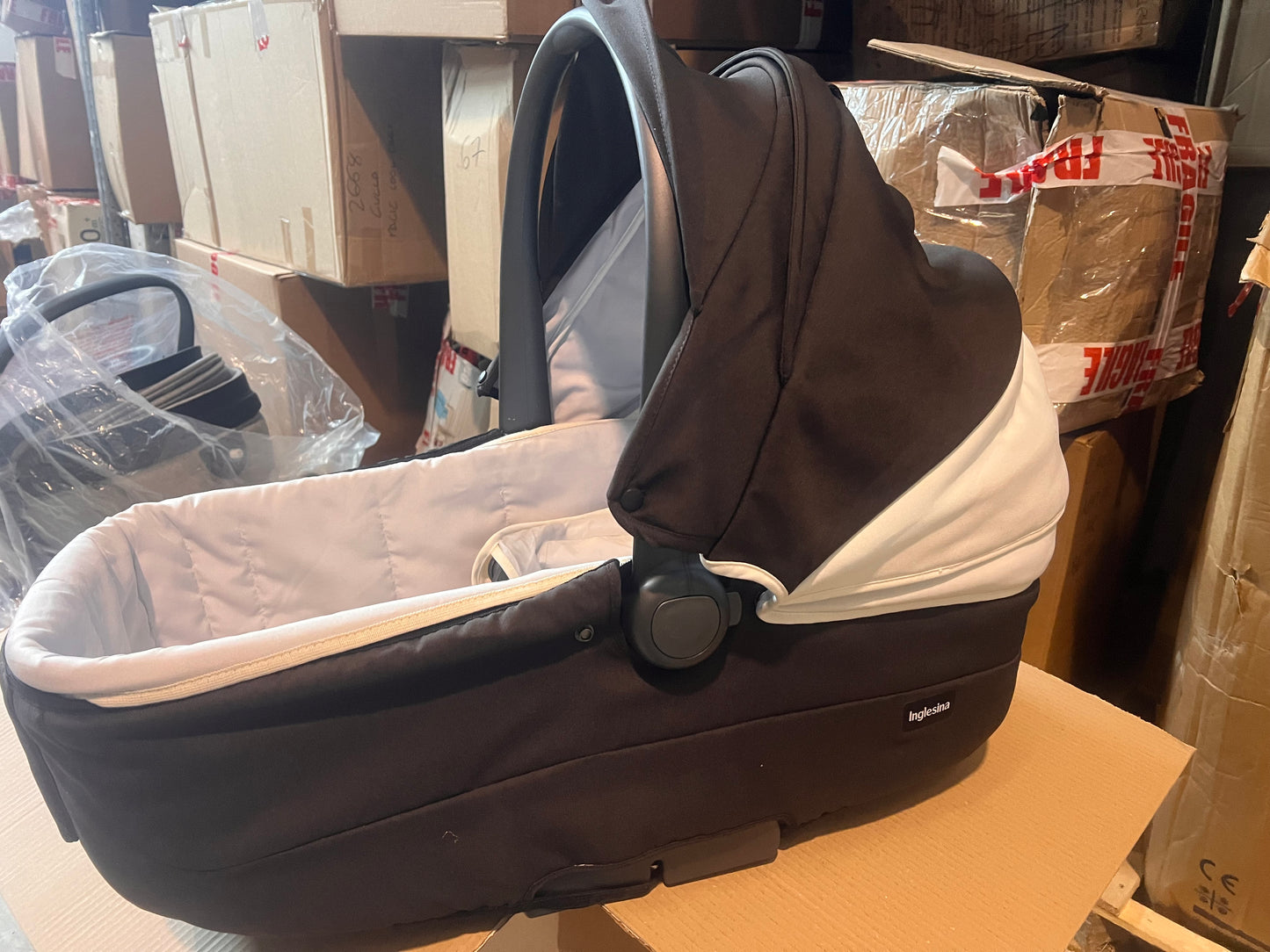 Trio Inglesina Trilogy - Cioccolato/panna - Ricondizionato -