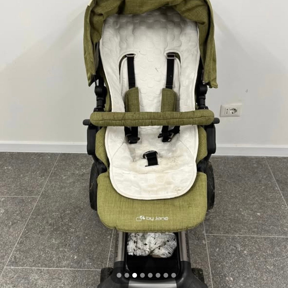 Trio Janè Rider formula strata + isofix -  verde -  Ricondizionato