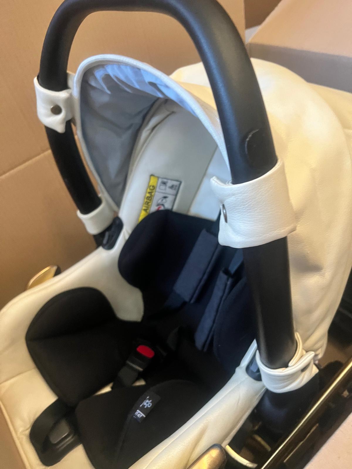 Trio Junama exclusive prams - Avorio - Ricondizionato
