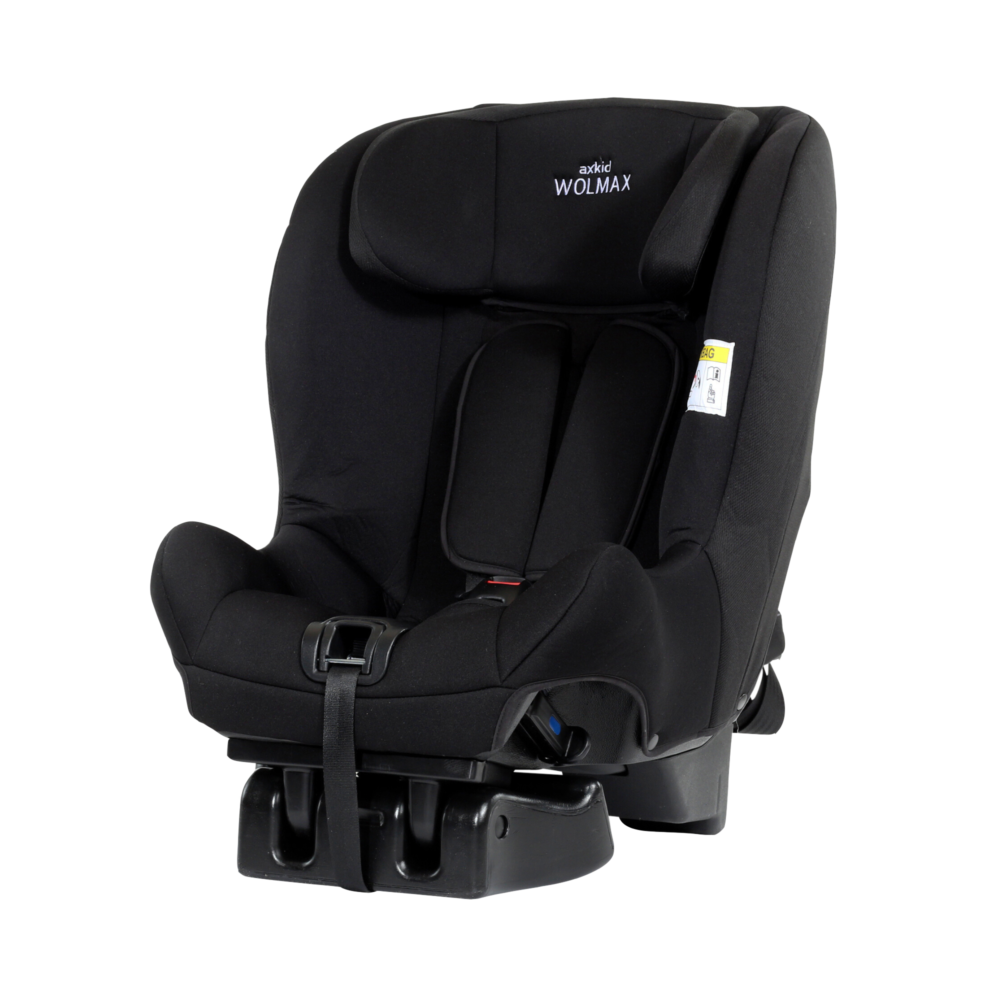 Seggiolino auto Axkid Wolmax 9/25 Kg - Nero - Ricondizionato -