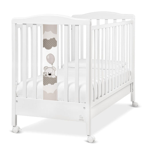 Lettino Ital Baby bianco + materasso - Ricondizionato -