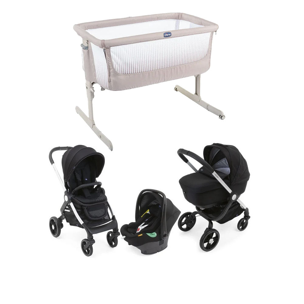 Offerta combo Trio Chicco Alysia + Culla Next2Me Air