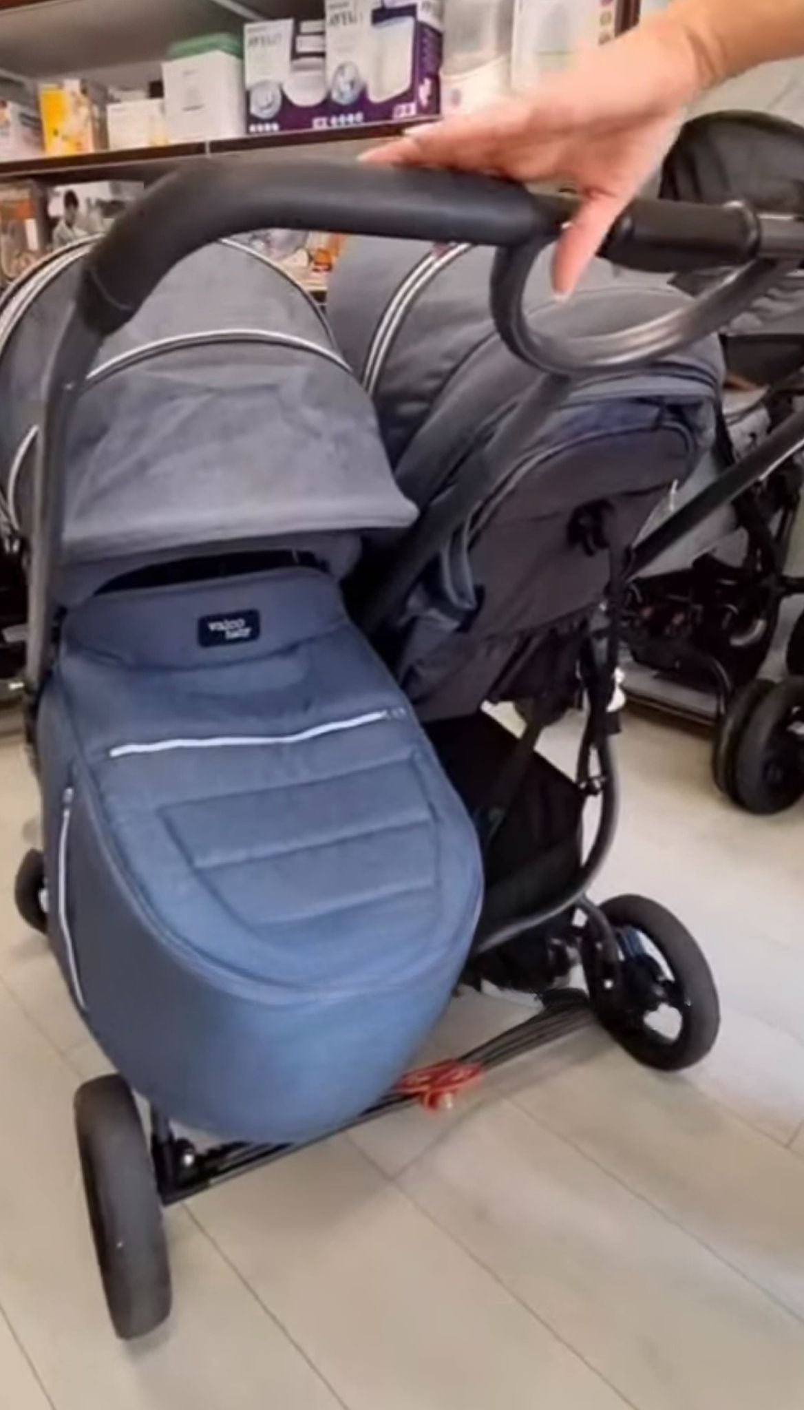 Trio Valco Snap gemellare/fratellare + base Isofix - Ricondizionato