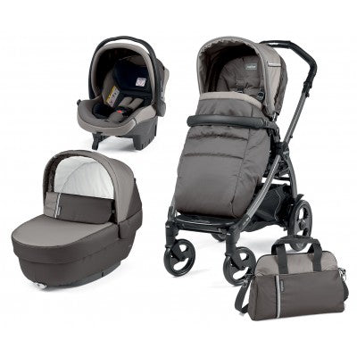 Trio Peg Perego book 51 + Base Isofix - Silver - Ricondizionato