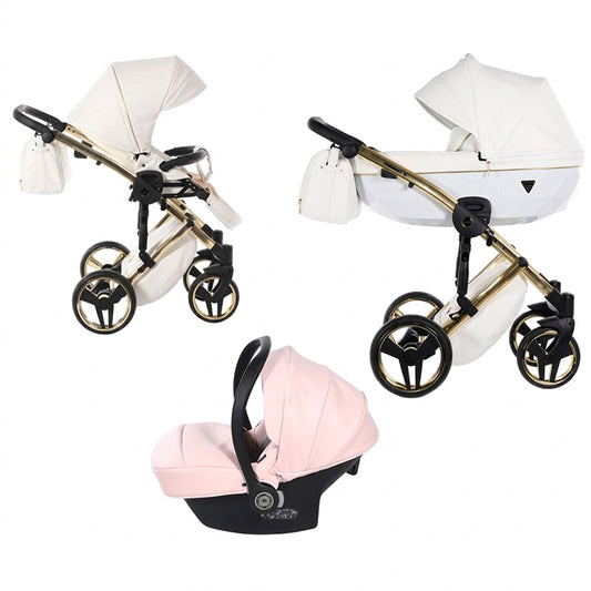 Trio Junama exclusive prams - Avorio - Ricondizionato