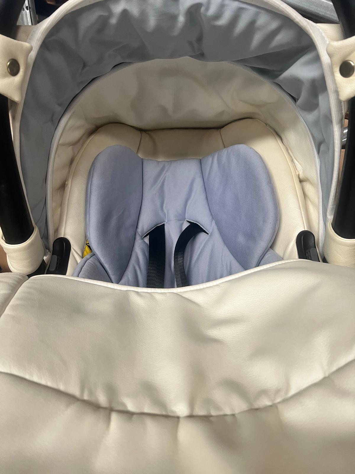 Trio Junama exclusive prams - Avorio - Ricondizionato