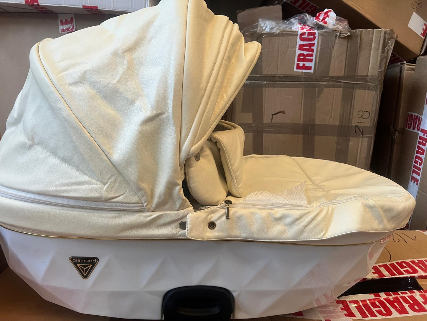 Trio Junama exclusive prams - Avorio - Ricondizionato