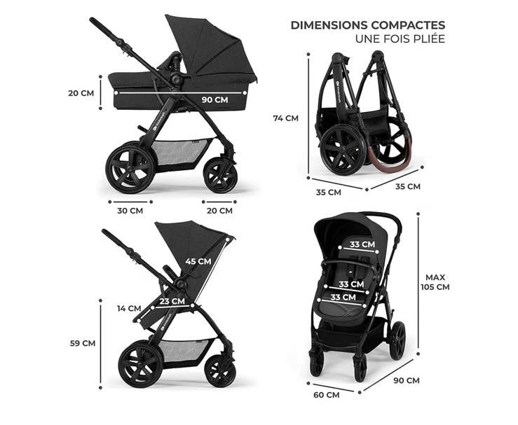 Trio Kinderkraft Moov CT - Ricondizionato -