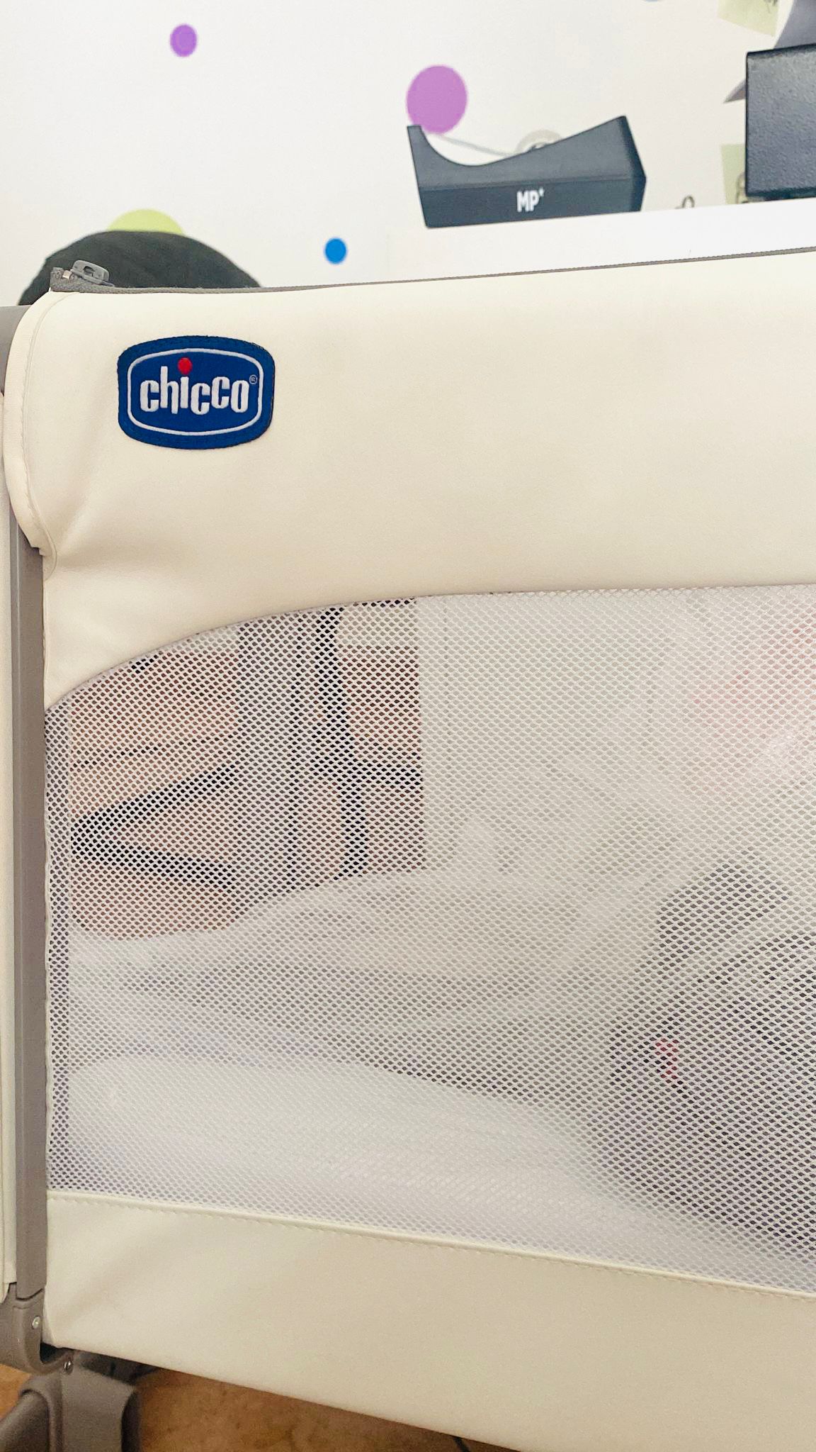 Culla Chicco Magic ecopelle bianca -
