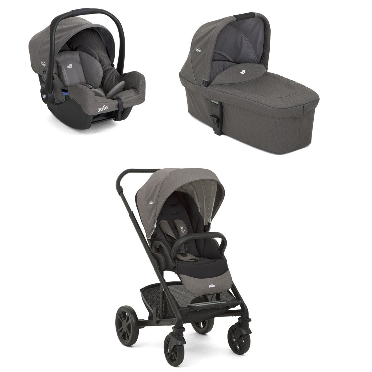 Trio Joie Chrome 3in1 system - Grigio - Ricondizionato -