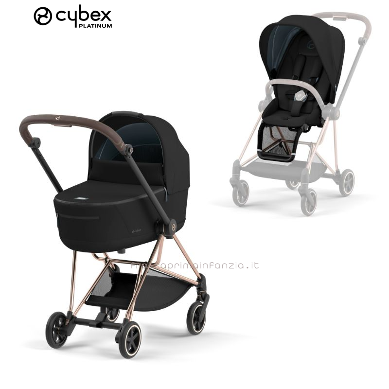 Trio Cybex Mios Platinum Rosegold + base isofix - Ricondizionato -