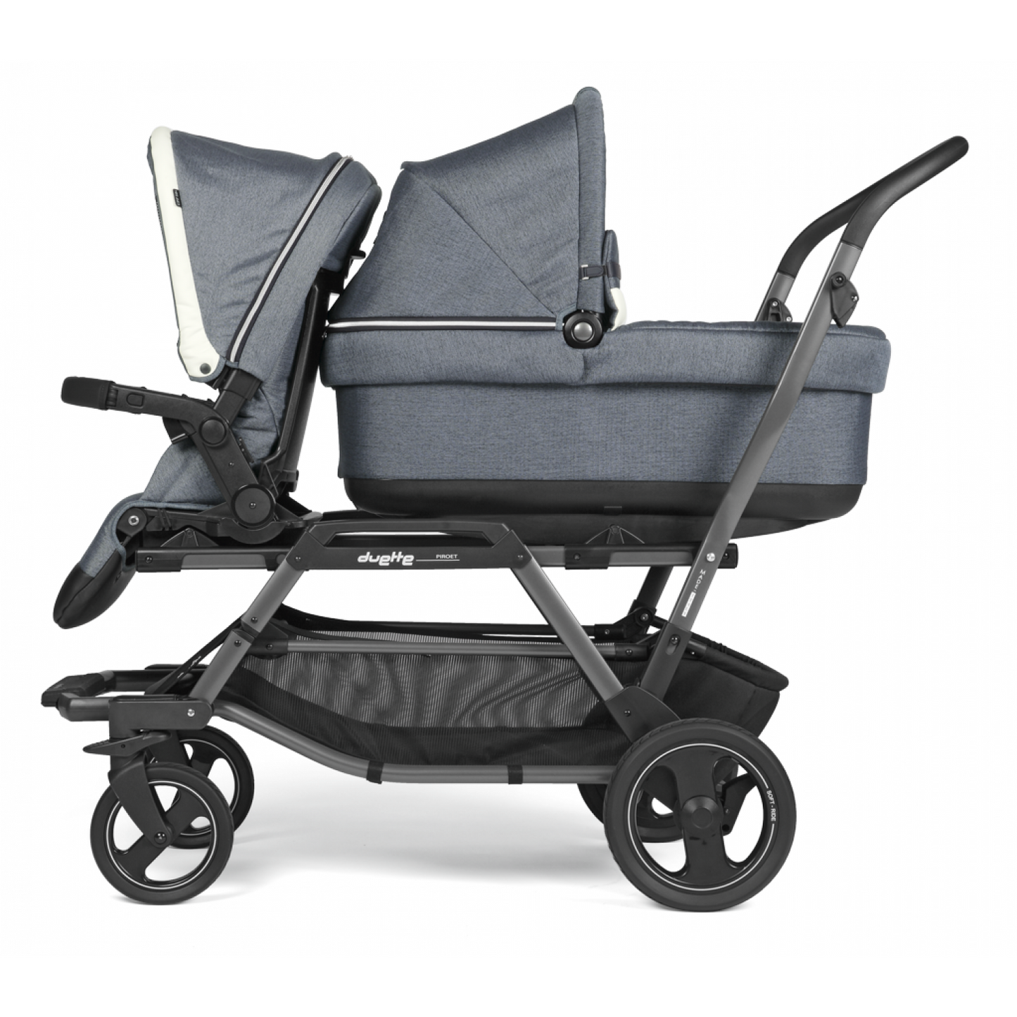 Trio gemellare Peg Perego Duette Luxe Mirage  - Ricondizionato