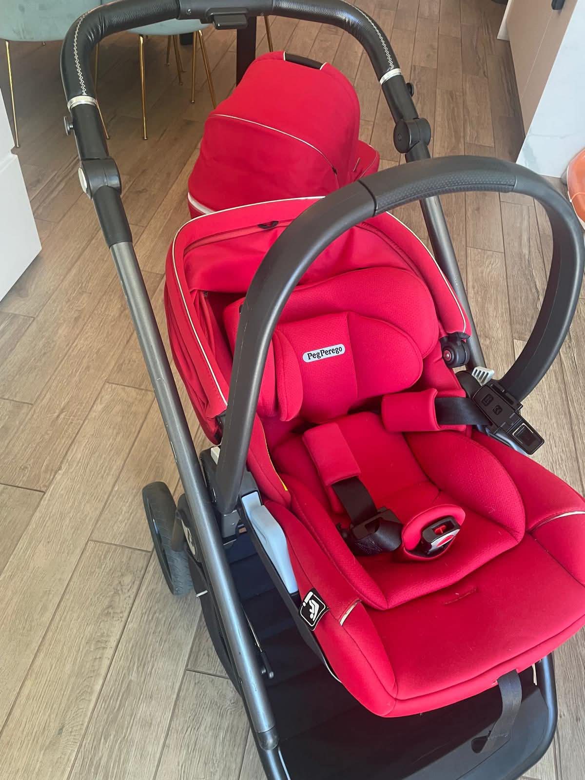 Trio Peg Perego Veloce/Lounge + Base Isofix  -  Ricondizionato