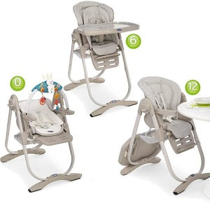 Seggiolone pappa Chicco - Beige - Ricondizionato
