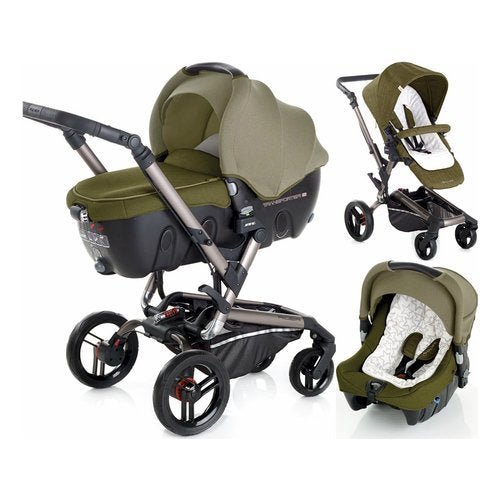 Trio Janè Rider formula strata + isofix -  verde -  Ricondizionato